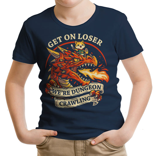 Dungeon Crawling Dragon - Youth Apparel