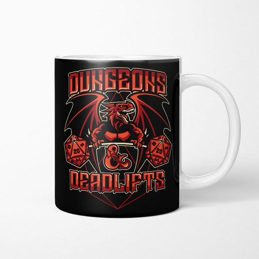 Dungeons and Deadlifts - Mug