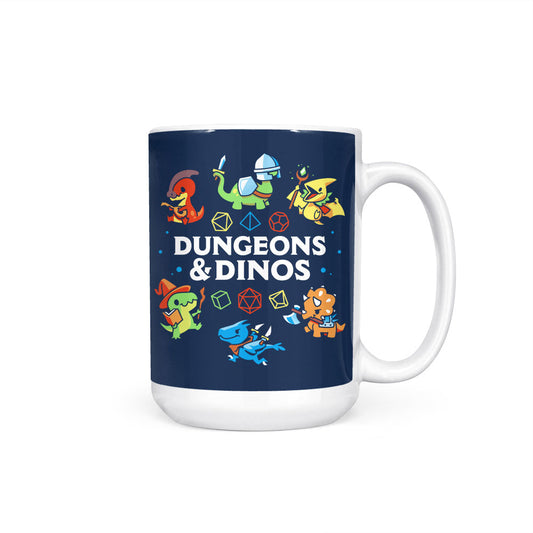 Dungeons and Dinos - Mug