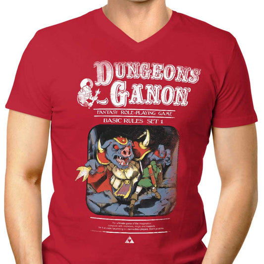 Dungeons and Ganon - Men's V-Neck