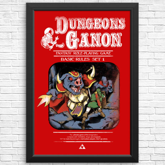Dungeons and Ganon - Posters & Prints