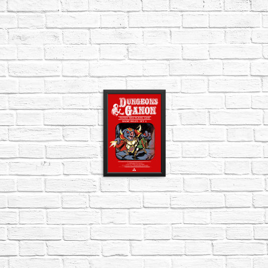 Dungeons and Ganon - Posters & Prints