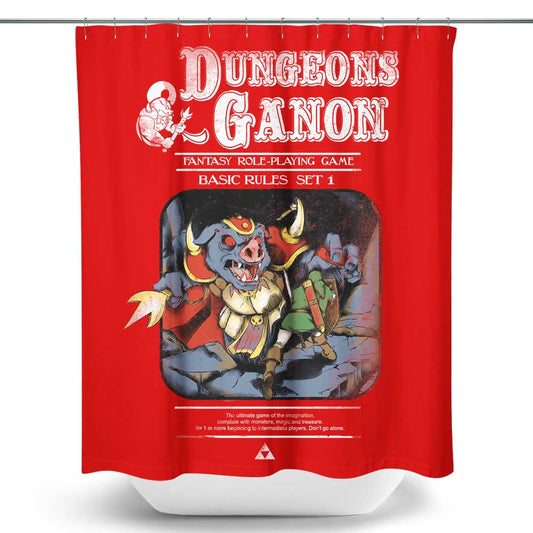 Dungeons and Ganon - Shower Curtain