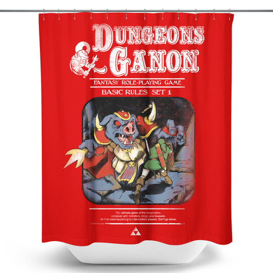 Dungeons and Ganon - Shower Curtain