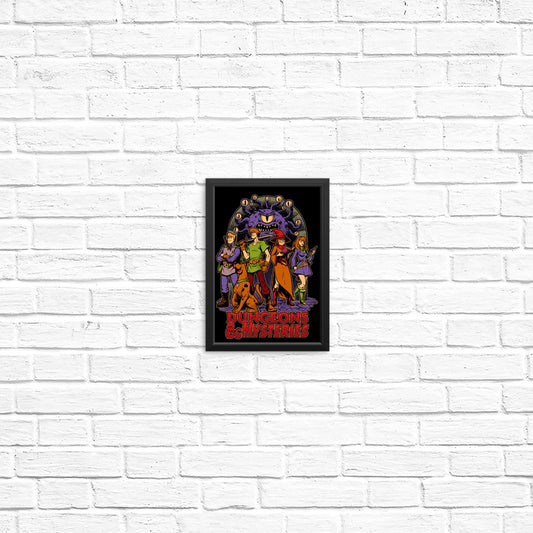 Dungeons and Mysteries - Posters & Prints