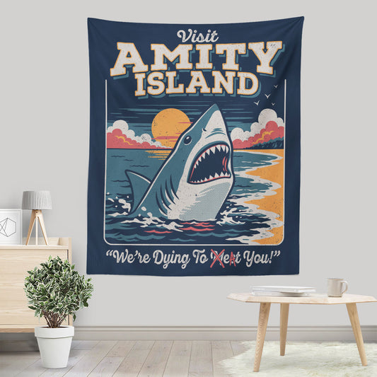 Dying to Eat You - Wall Tapestry