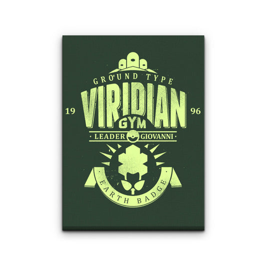 Earth Badge - Canvas Print