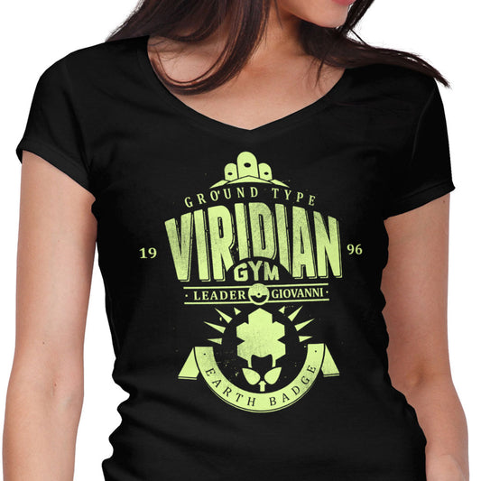 Earth Badge - Women's V-Neck