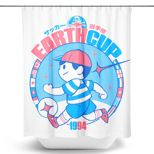 Earth Cup - Shower Curtain