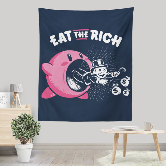 Eat the Rich - Wall Tapestry