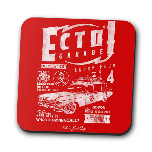 Ecto-1 Garage - Coasters