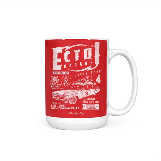 Ecto-1 Garage - Mug