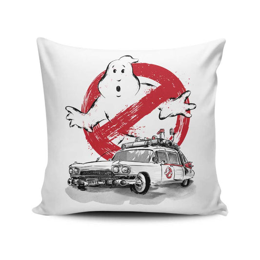 Ecto Sumi-e - Throw Pillow