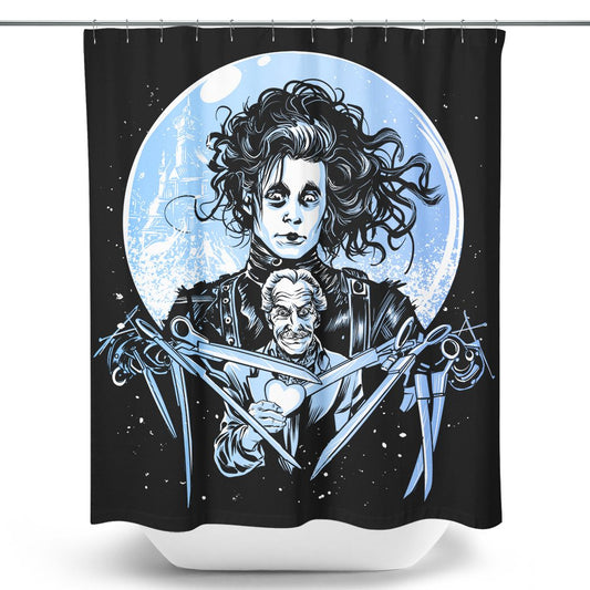 Edward's Heart - Shower Curtain