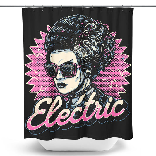 Electric Vibes Forever - Shower Curtain