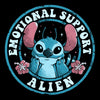 Emotional Support Alien - Women's V-Neck