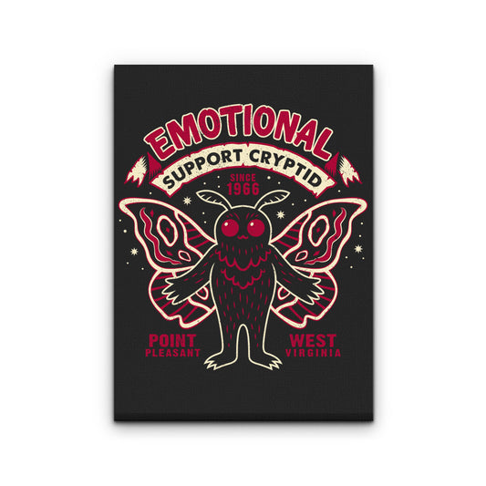 Emotional Support Cryptid - Canvas Print
