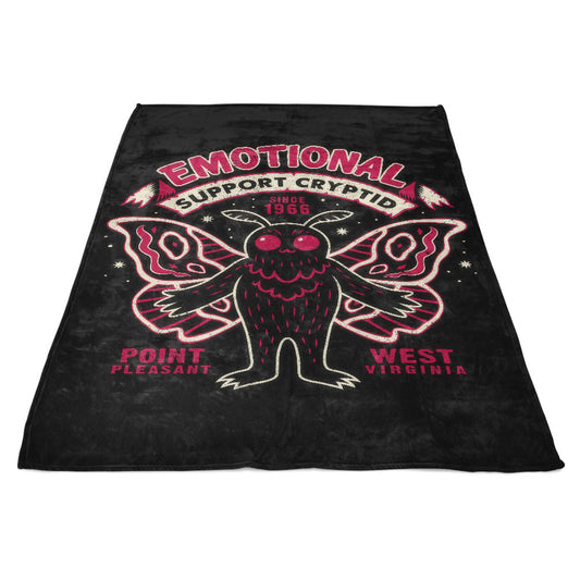 Emotional Support Cryptid - Fleece Blanket