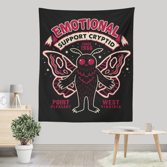 Emotional Support Cryptid - Wall Tapestry
