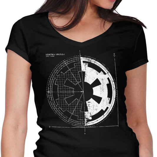 Empire Blueprint - Women's V-Neck