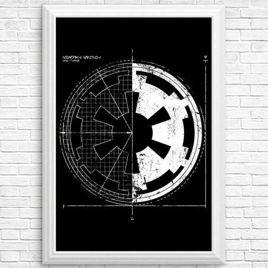 Empire Blueprint - Posters & Prints