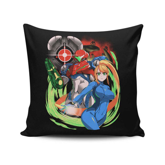 Enemy in the Night - Throw Pillow