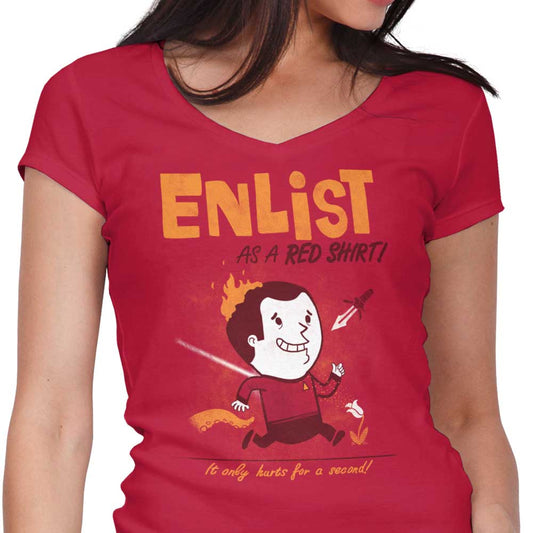 Enlist! - Women's V-Neck