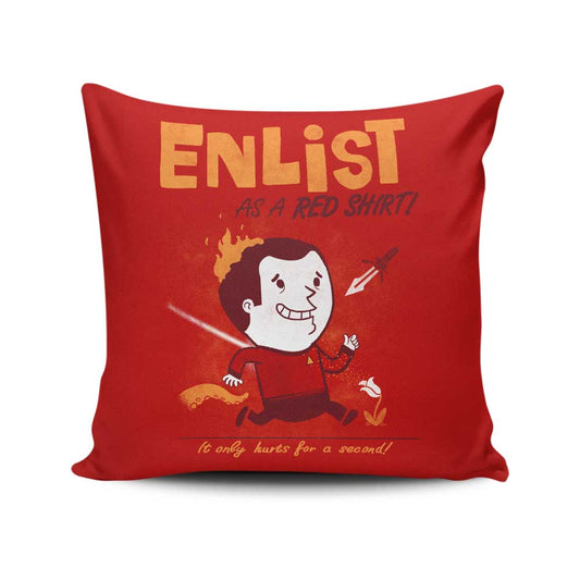 Enlist! - Throw Pillow