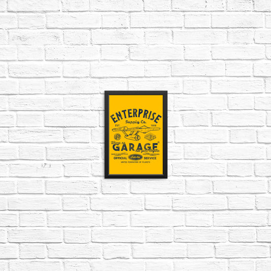 Enterprise Garage - Posters & Prints