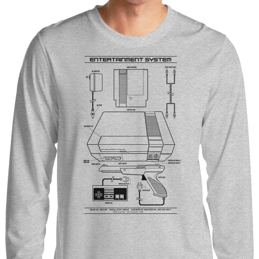 Entertainment System (Alt) - Long Sleeve T-Shirt