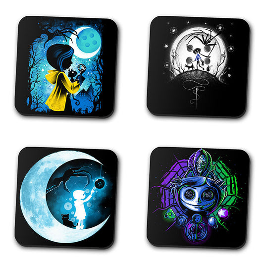 Entire Button Collection - Coaster Collection