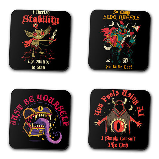 Entire D20 Collection - Coaster Collection