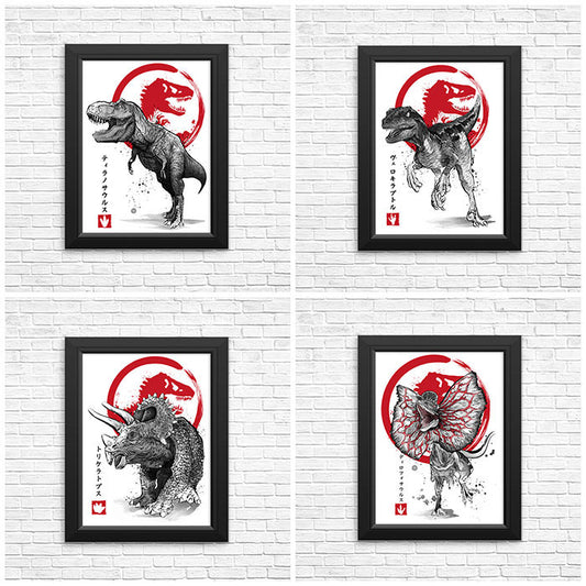 Entire Jurassic Collection - Poster Collection