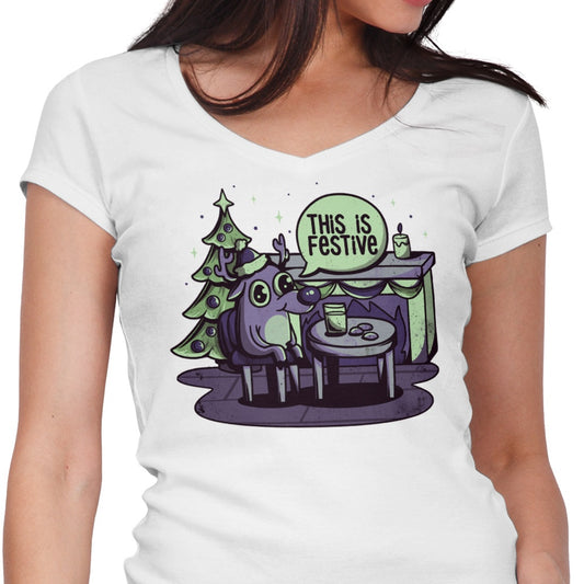 Episode 17: This is Fine - Women's V-Neck