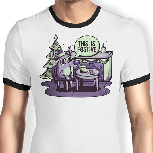 Episode 17: This is Fine - Ringer T-Shirt