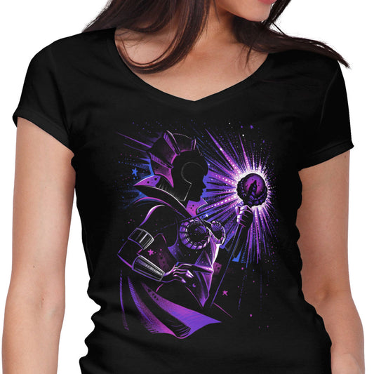 Evil Warrior Goddess - Women's V-Neck