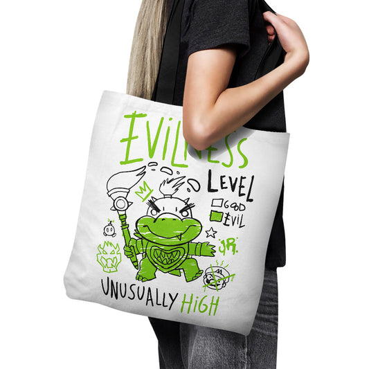 Evilness Level - Tote Bag