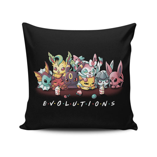 Evolutions - Throw Pillow