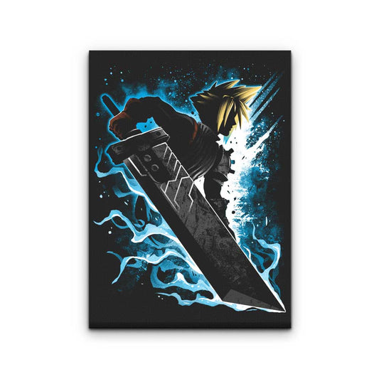 Ex-Soldier and Buster Sword - Canvas Print