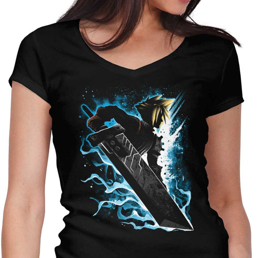 Ex-Soldier and Buster Sword - Women's V-Neck