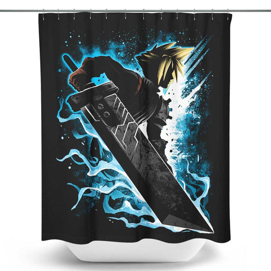 Ex-Soldier and Buster Sword - Shower Curtain