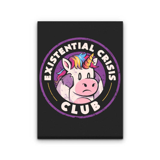 Existential Crisis Club - Canvas Print