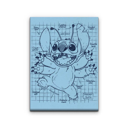 Experimental Plans - Canvas Print