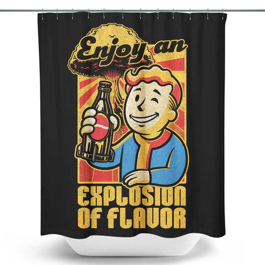 Explosion of Flavor - Shower Curtain