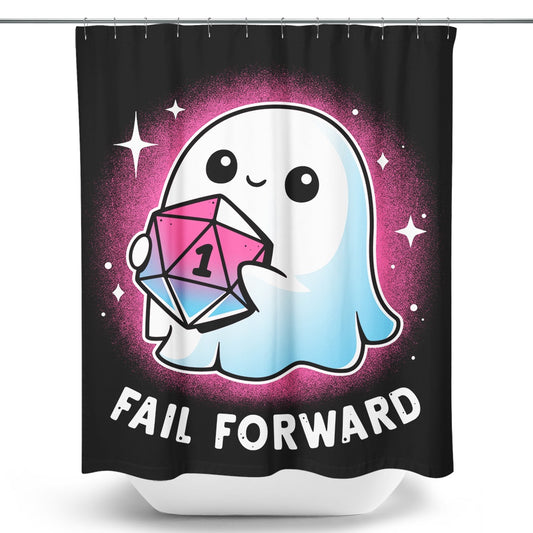 Fail Forward - Shower Curtain