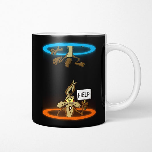 Falling Coyote - Mug