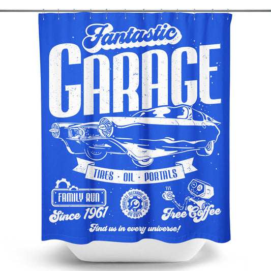 Fantastic Garage - Shower Curtain
