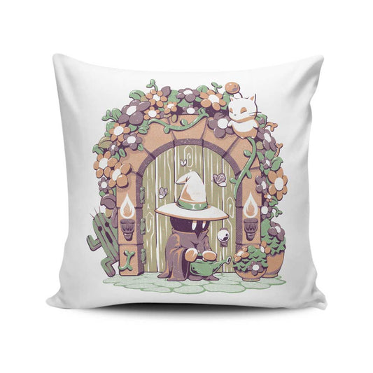 Fantasy Garden - Throw Pillow