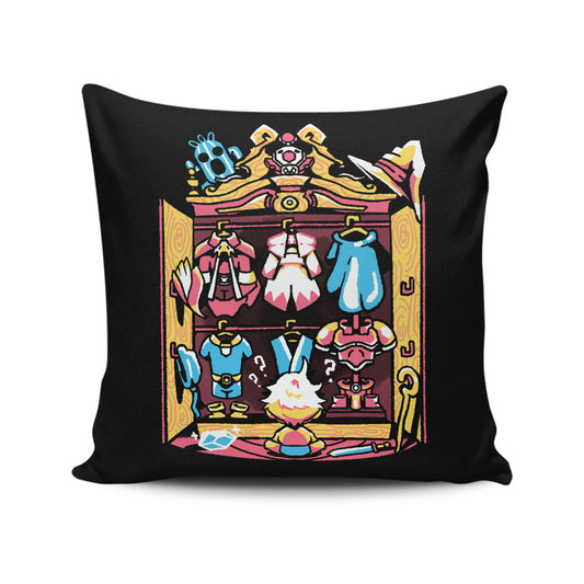 Fantasy Wardrobe - Throw Pillow