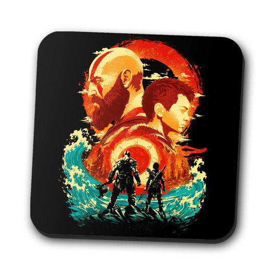 Father and Son - Coasters